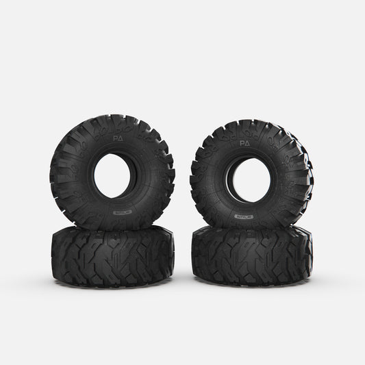 Butyl Mōns Ascent 150 mm Tires with Foam Insert, Set of 4